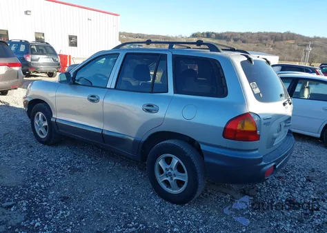 2004 Hyundai Santa Fe Gls/Lx из США, поврежденный, VIN KM8SC13E64U718966